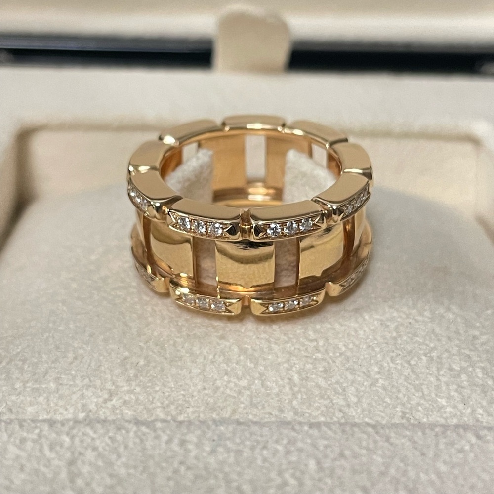 BRAND NEW!! ORIGINAL!!! Patek Philippe Twenty~4 Ring. Set with 54 diamonds - Picture 3 of 5